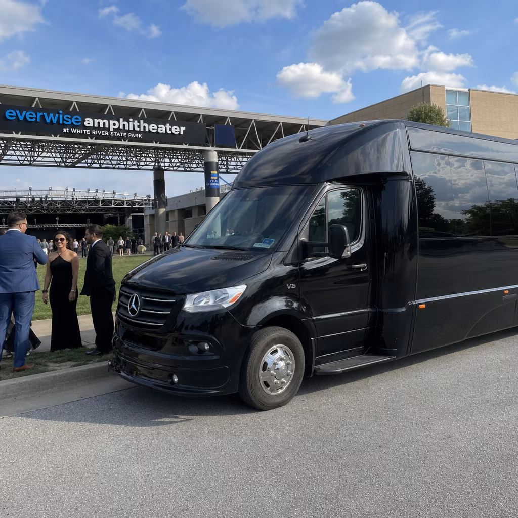 Rent a Bus to Everwise Amphitheater at White River State Park