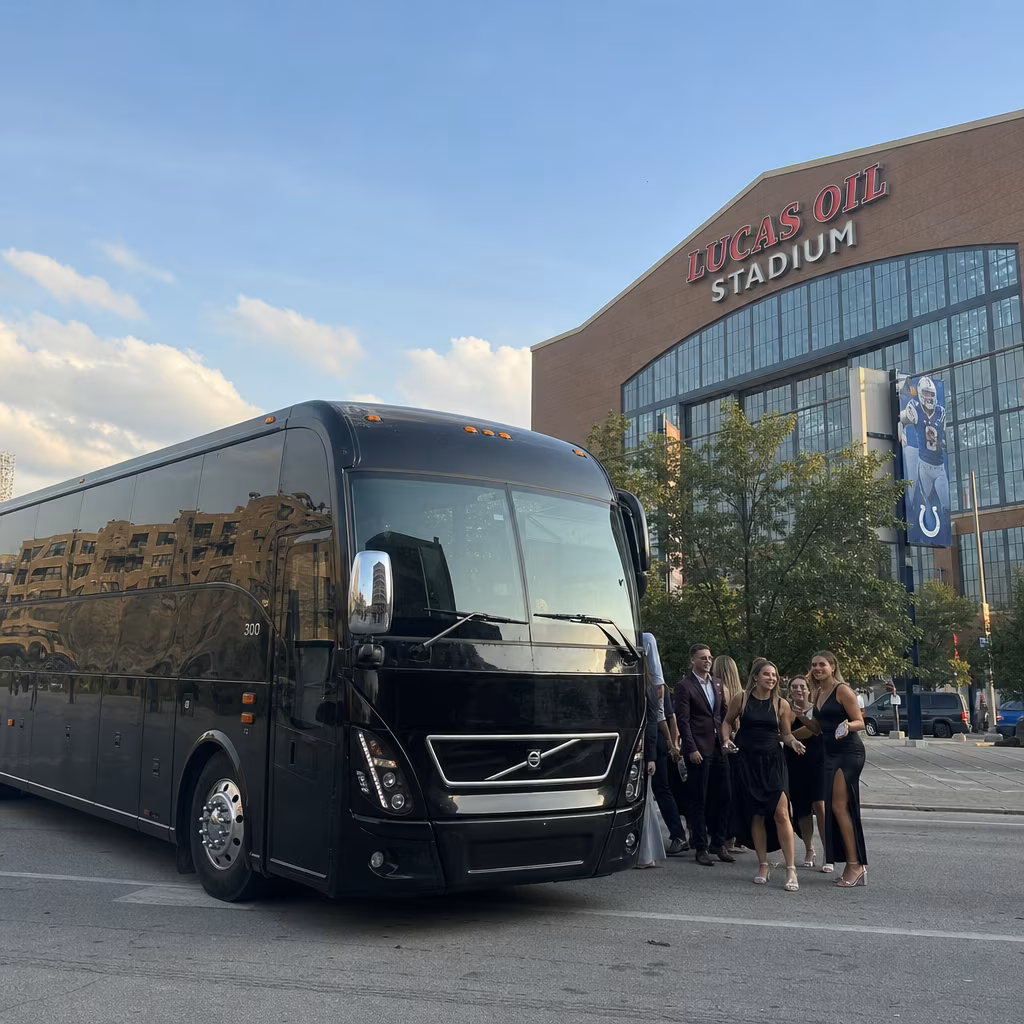 Rent a Bus to Lucas Oil Stadium