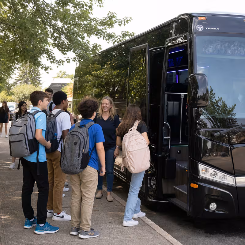 Indianapolis School Transportation fleet vehicle
