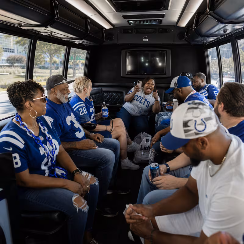 Indianapolis Sporting Event Transportation fleet vehicle