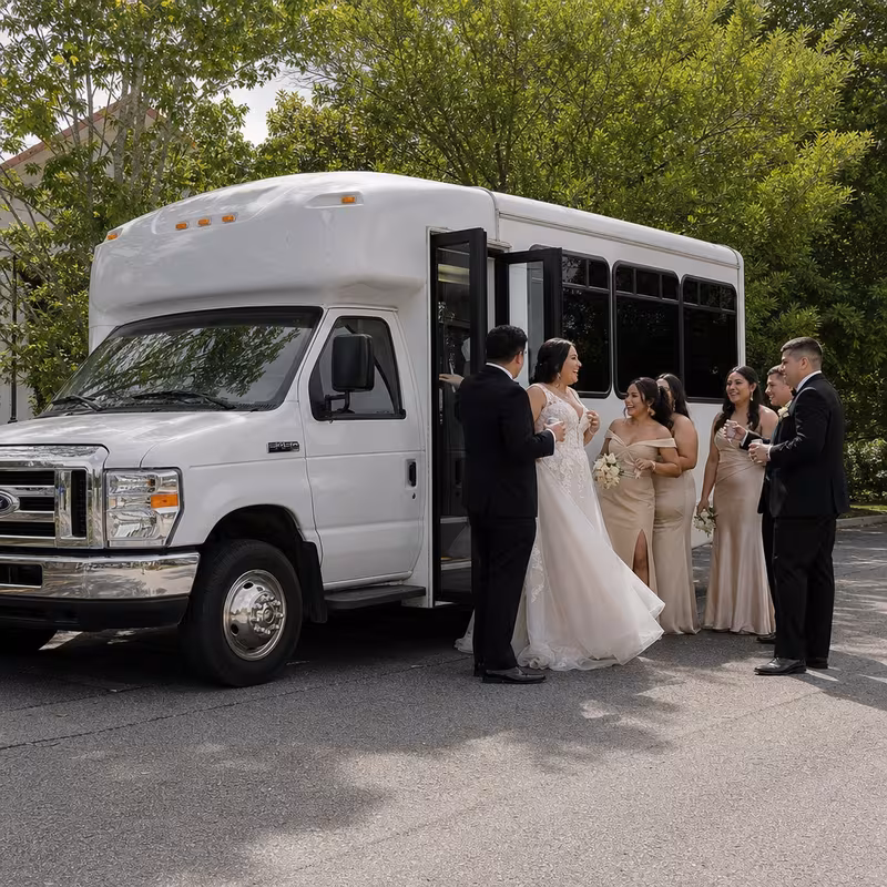 Indianapolis Wedding Transportation fleet vehicle